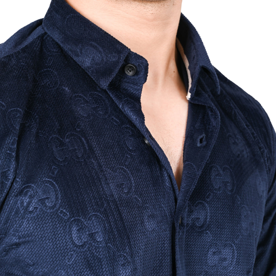 Suturee Craaft Imported Velvet Imposing Printed Casual Shirt