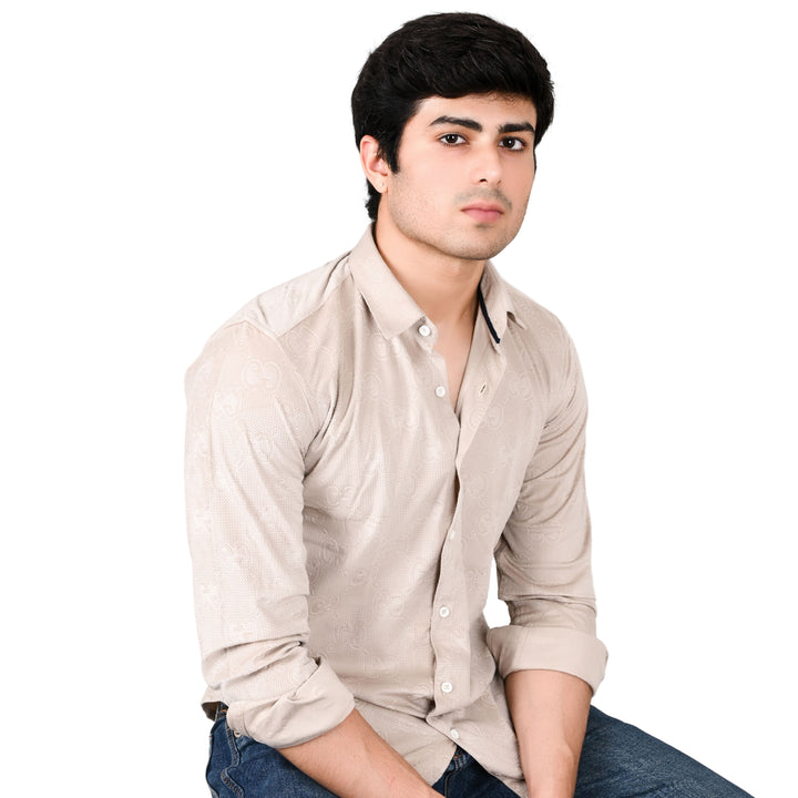Suturee Craaft Imported Velvet Imposing Printed Casual Shirt
