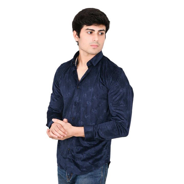 Suturee Craaft Imported Velvet Imposing Printed Casual Shirt