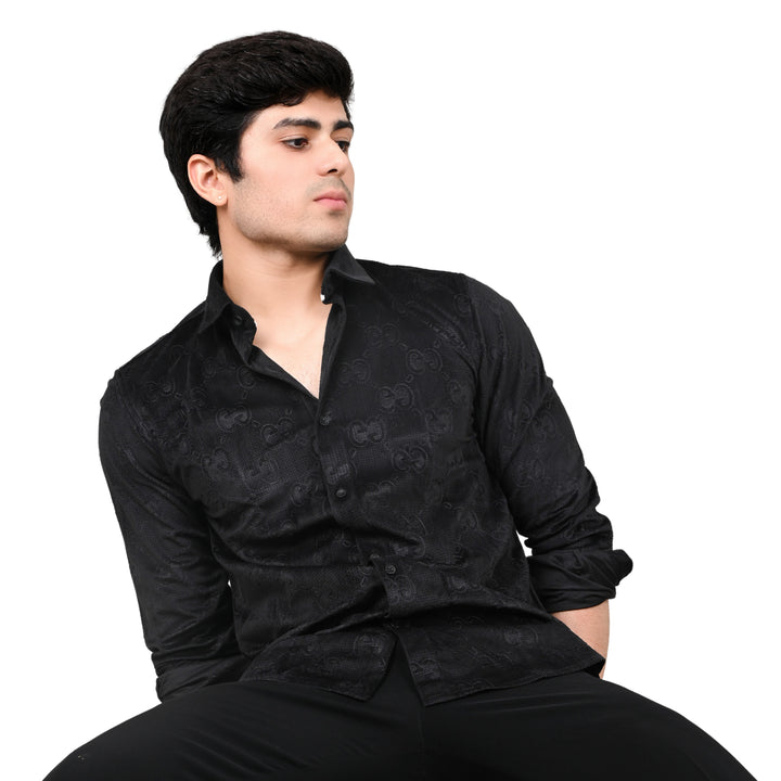 Suturee Craaft Imported Velvet Imposing Printed Casual Shirt