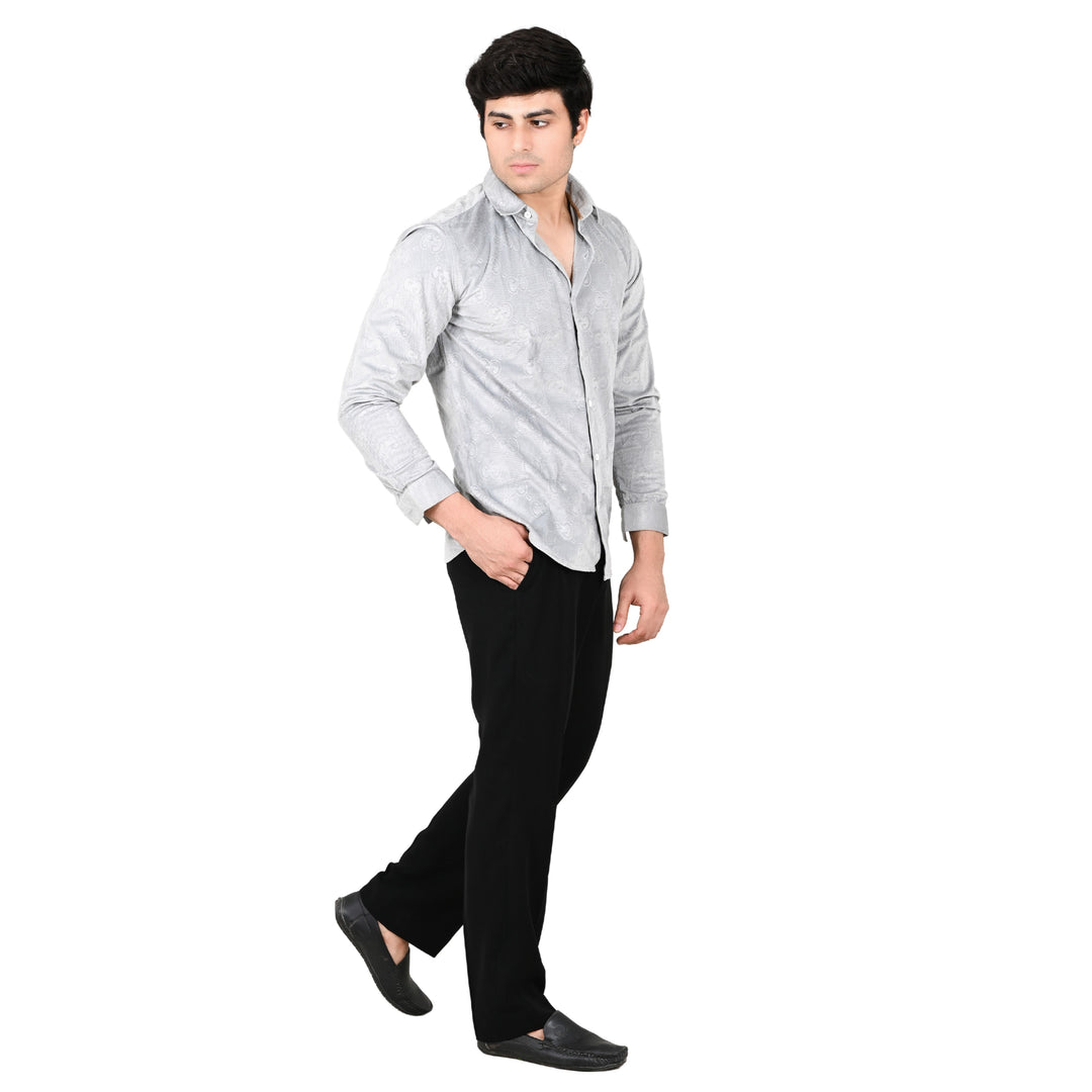 Suturee Craaft Imported Velvet Imposing Printed Casual Shirt