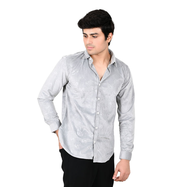 Suturee Craaft Imported Velvet Imposing Printed Casual Shirt