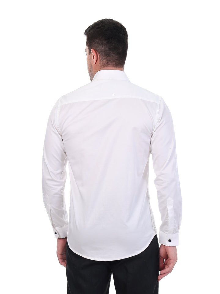 Suturee Craaft – Shimmer Curves club swarovski satin shirt