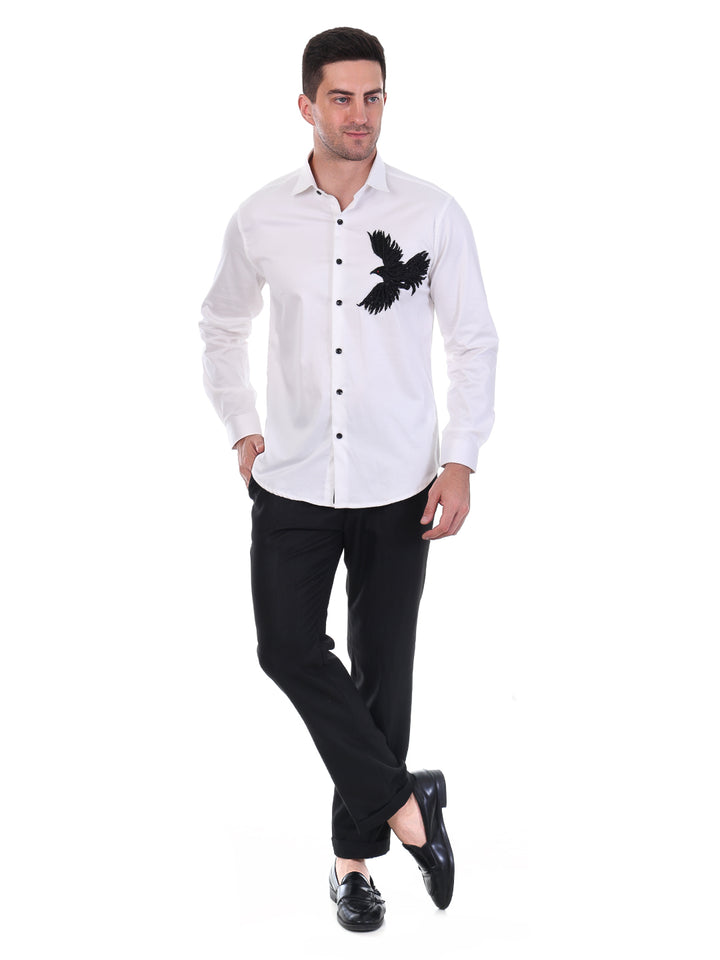 Suturee Craaft Satin Luxe Shirt – Verreaux’s Eagle Edition
