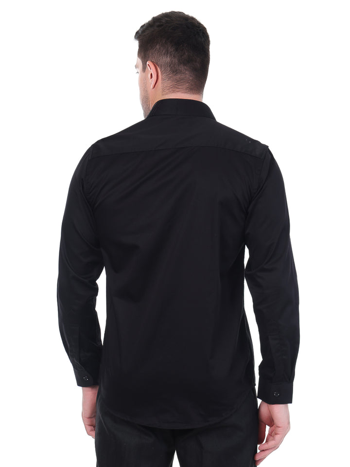 Suturee Craaft – Shimmer Curves club swarovski satin shirt