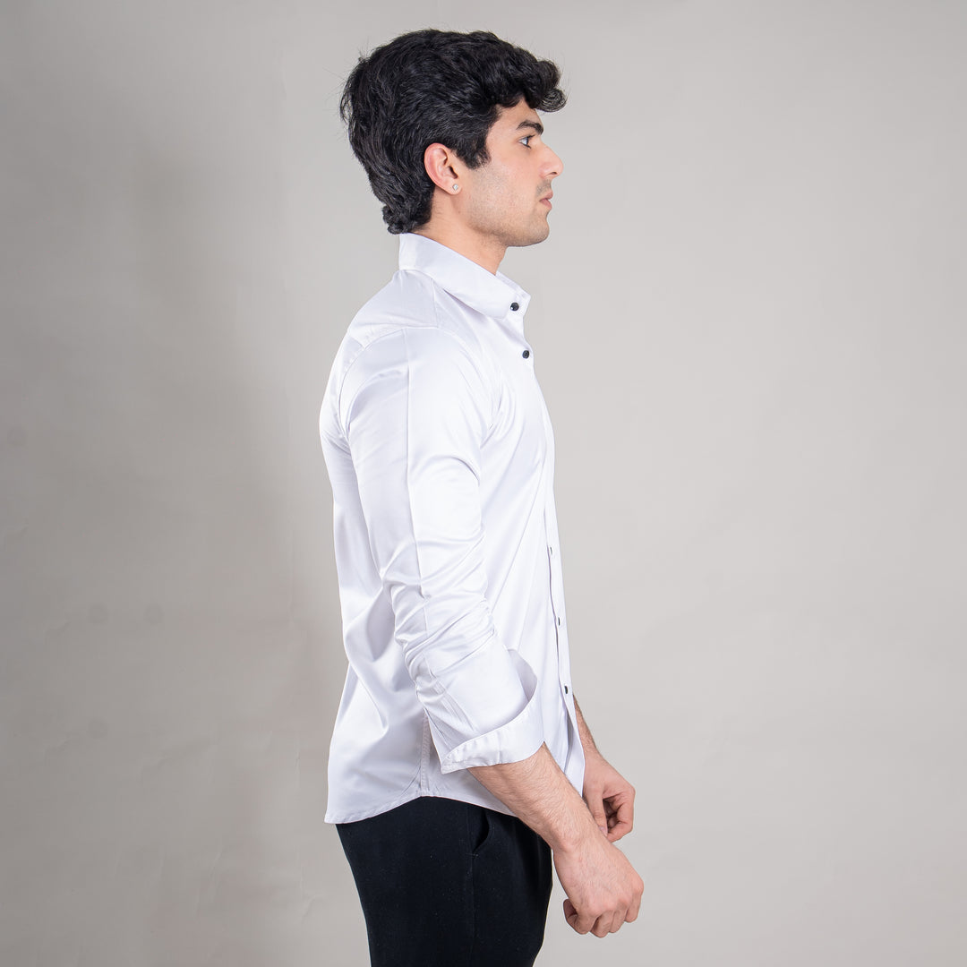 Suturee Craaft Imported Satin Basic Party Shirt for Men