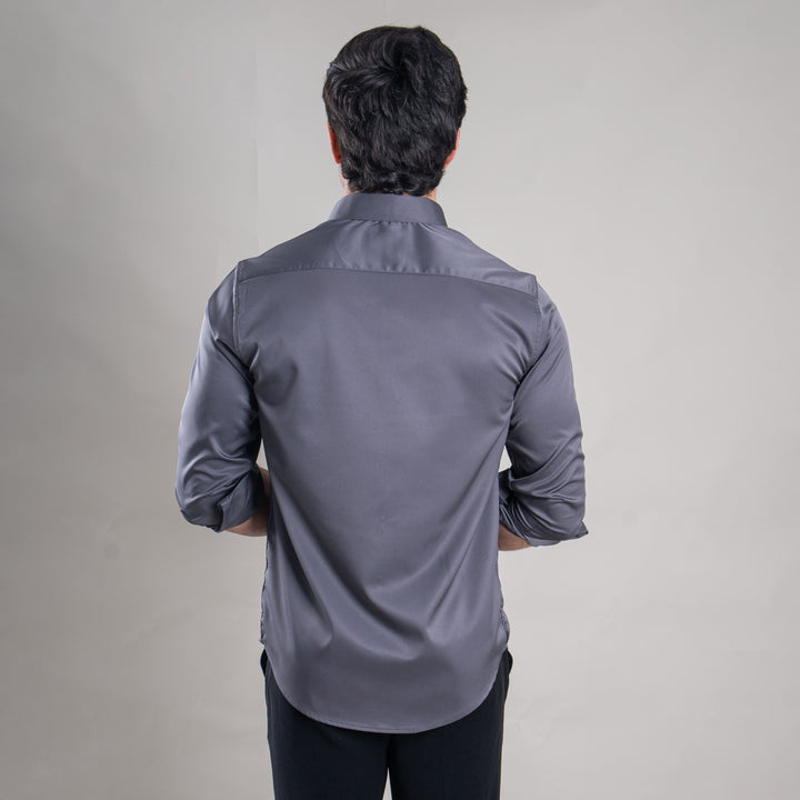 Suturee Craaft Imported Satin Basic Party Shirt for Men