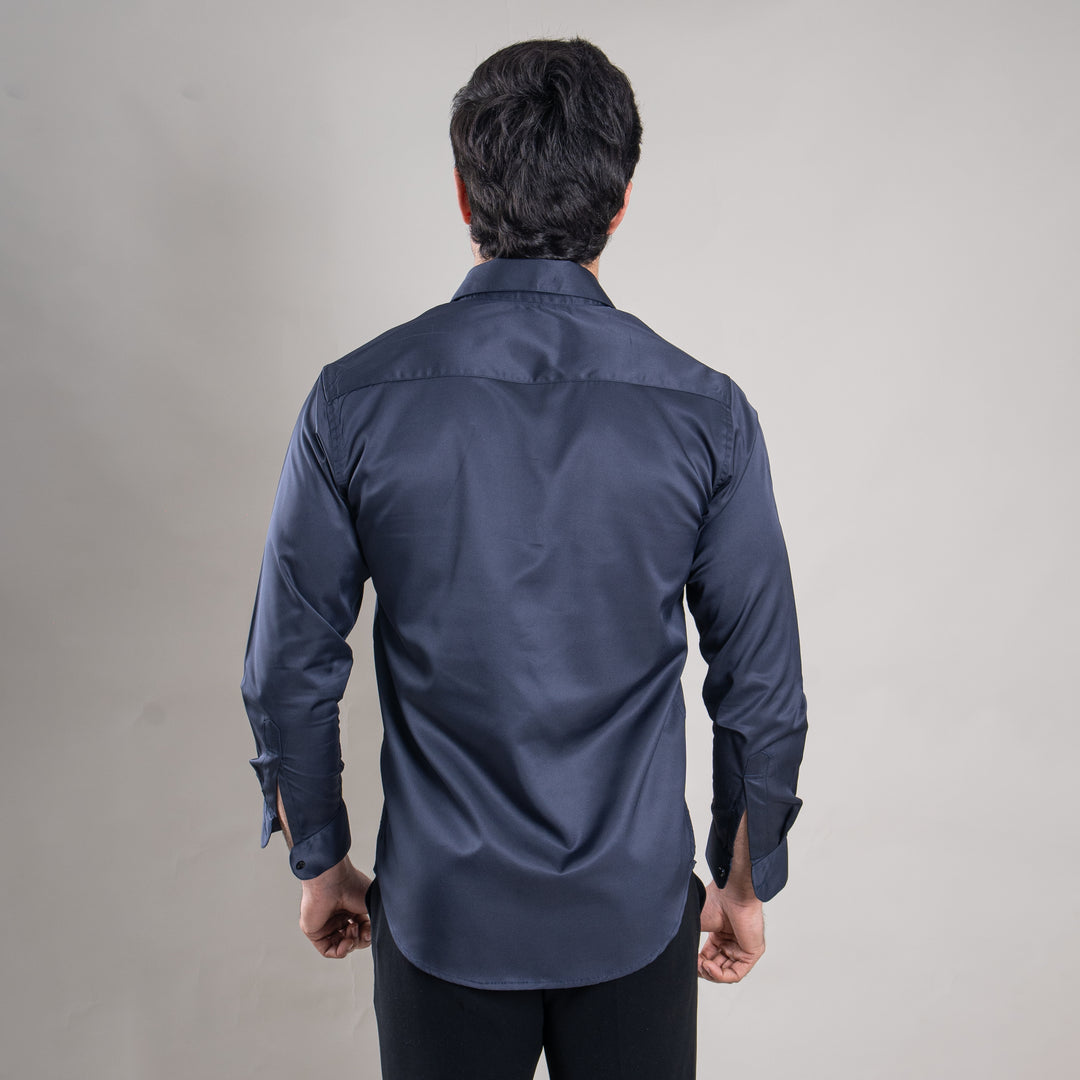 Suturee Craaft Imported Satin Basic Party Shirt for Men