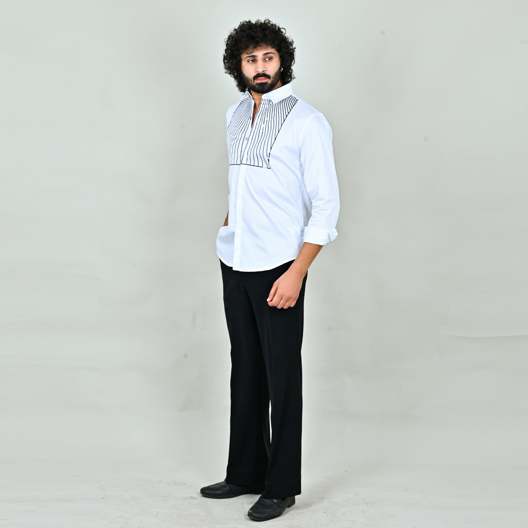 Club Swarovaski pattern Thick Super line waves